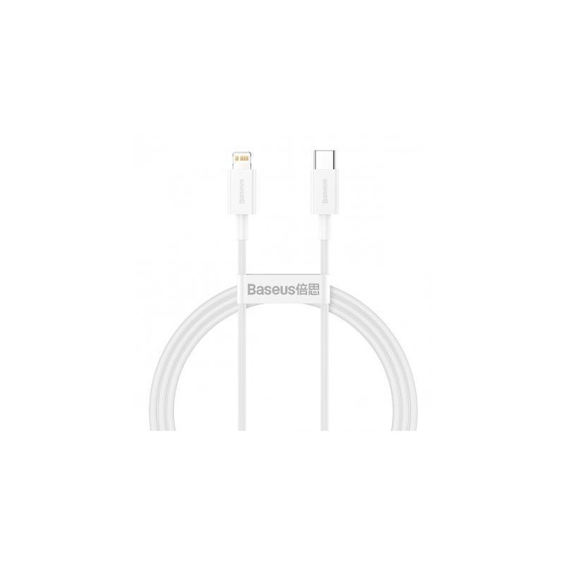 CABLE LIGHTNING TO USB-C 2M/WHITE CATLYS-C02 BASEUS