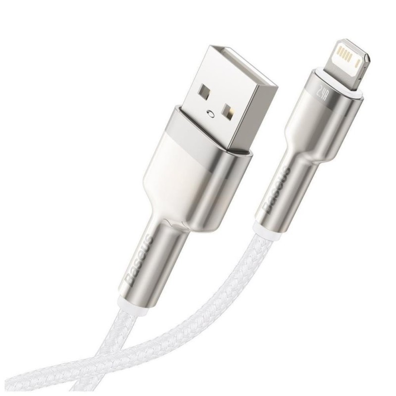 CABLE LIGHTNING TO USB 1M/WHITE CALJK-A02 BASEUS