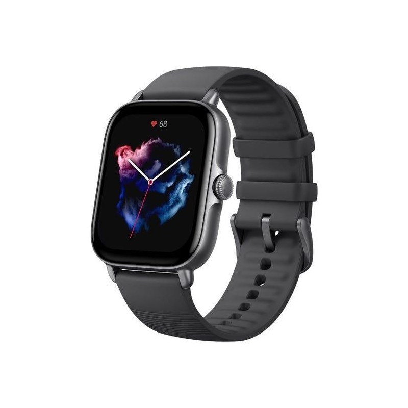 SMARTWATCH AMAZFIT GTS 3/A2035 GRAPHITE BLACK HUAMI