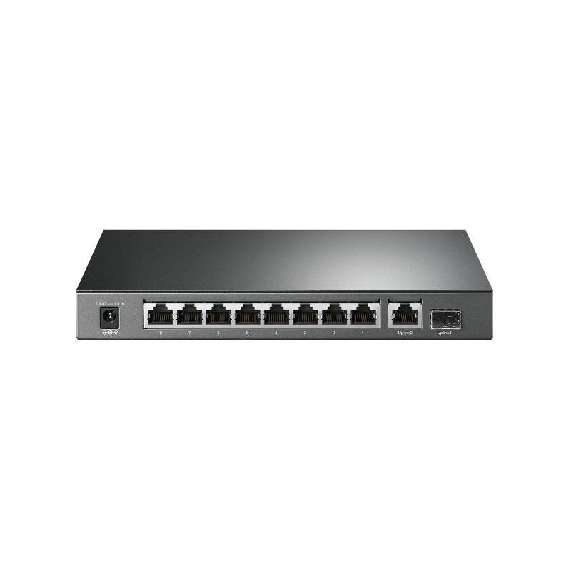 Switch|TP-LINK|TL-SG1210P|Desktop/pedestal|9x10Base-T / 100Base-TX / 1000Base-T|1xSFP|PoE+ ports 8|TL-SG1210P