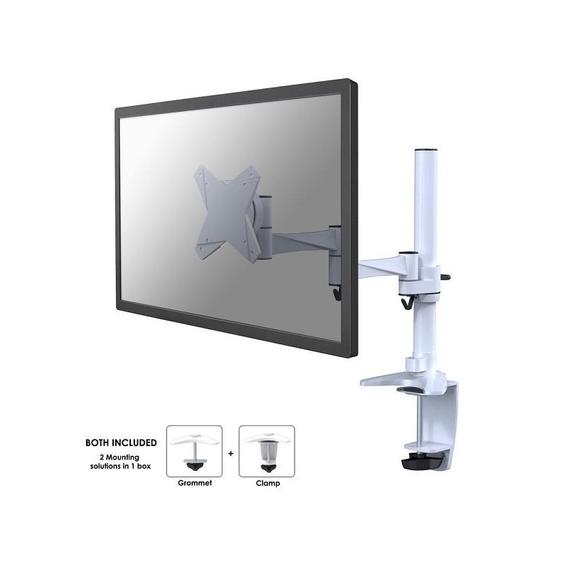 TV SET ACC DESK MOUNT 10-24"/FPMA-D1330WHITE NEOMOUNTS