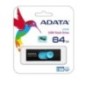 MEMORY DRIVE FLASH USB2 64GB/BLUE AUV220-64G-RBKBL ADATA