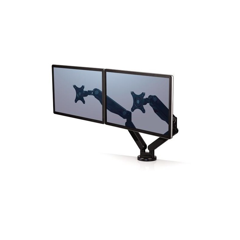 MONITOR ACC DESK MOUNT DUAL/PLATINIUM 8042501 FELLOWES