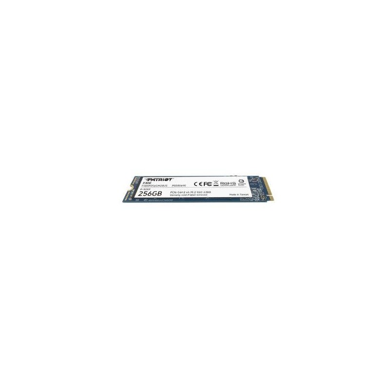 SSD|PATRIOT|P300|256GB|M.2|PCIE|NVMe|3D NAND|Write speed 1100 MBytes/sec|Read speed 1700 MBytes/sec|3.8mm|TBW 120 TB|P300P256GM2