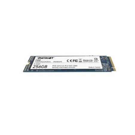 SSD|PATRIOT|P300|256GB|M.2|PCIE|NVMe|3D NAND|Write speed 1100 MBytes/sec|Read speed 1700 MBytes/sec|3.8mm|TBW 120 TB|P300P256GM2