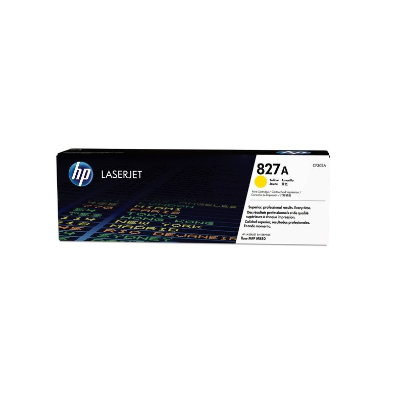 TONER YELLOW 827A /M880/32K CF302A HP