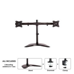 MONITOR ACC DESK MOUNT/10-27" NM-D335DBLACK NEOMOUNTS