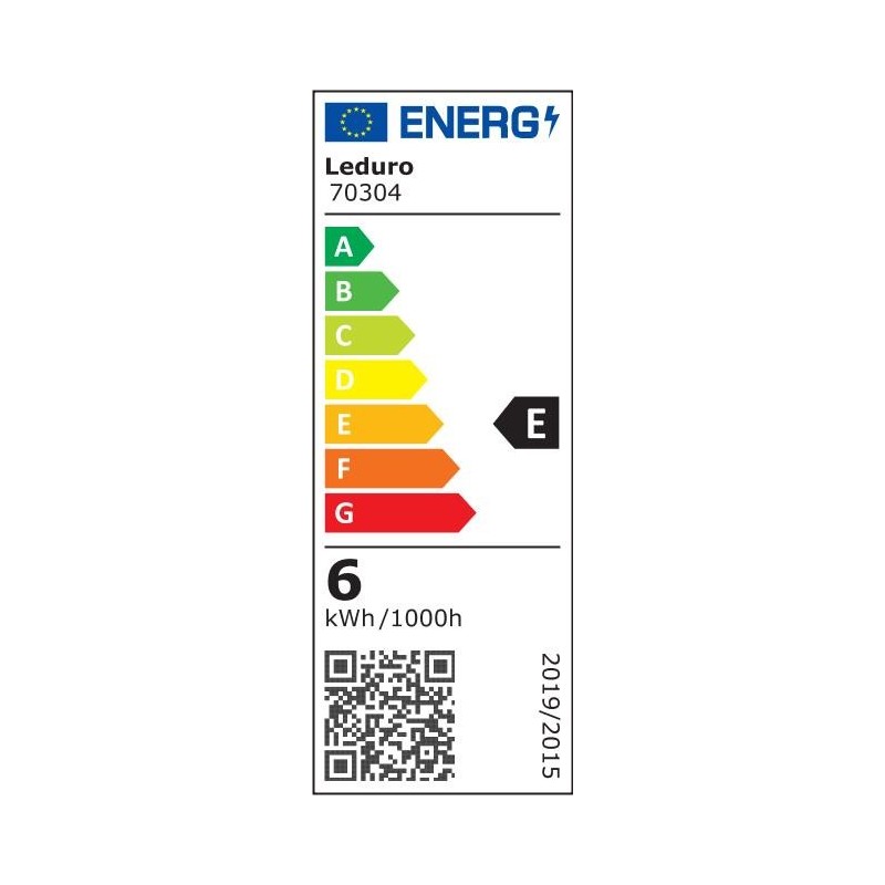 Light Bulb|LEDURO|Power consumption 6 Watts|Luminous flux 730 Lumen|3000 K|220-240V|Beam angle 360 degrees|70304