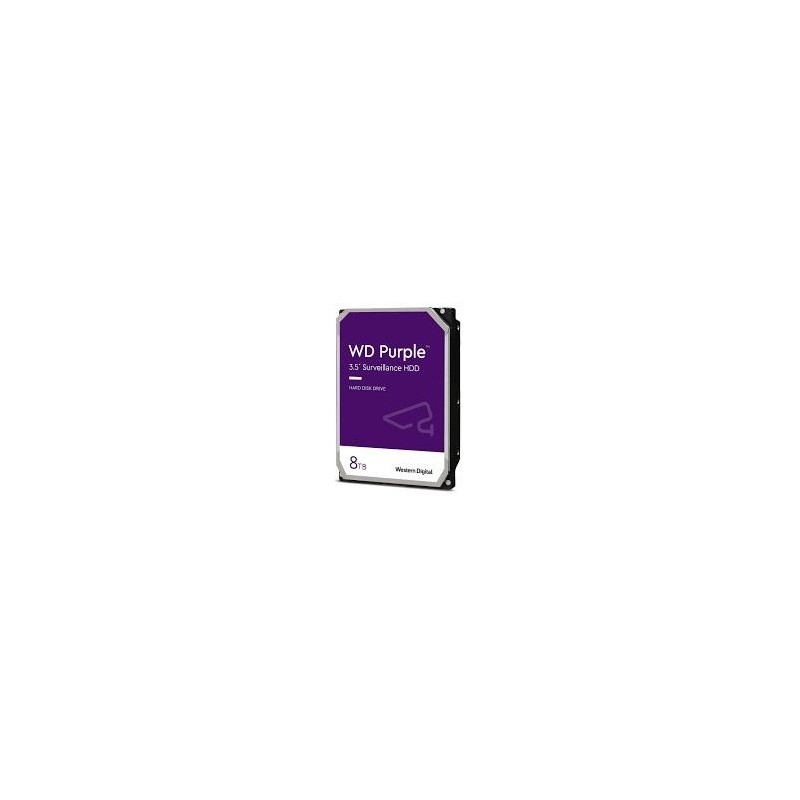 HDD|WESTERN DIGITAL|Purple|8TB|SATA|SATA 3.0|128 MB|5640 rpm|3,5"|WD84PURZ