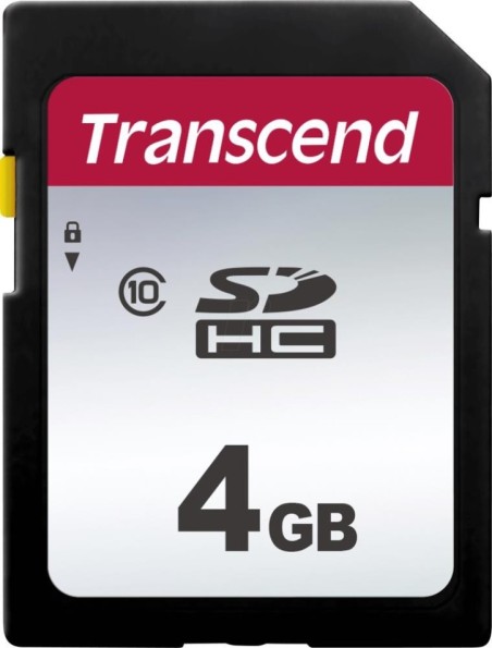 MEMORY SDHC 4GB C10/TS4GSDC300S TRANSCEND