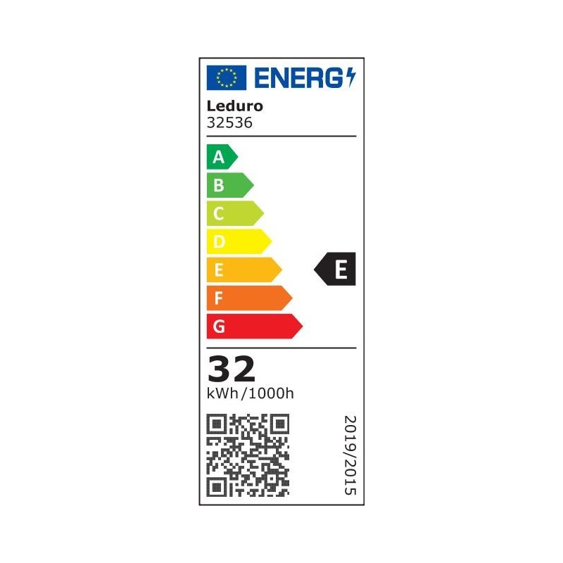 Lamp|LEDURO|Power consumption 36 Watts|Luminous flux 3600 Lumen|3000 K|220-240V|Beam angle 180 degrees|32536