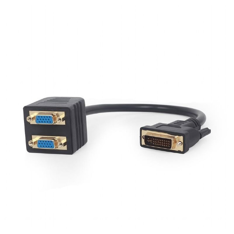 CABLE SPLITTER DVI TO DUAL VGA/A-DVI-2VGA-01 GEMBIRD