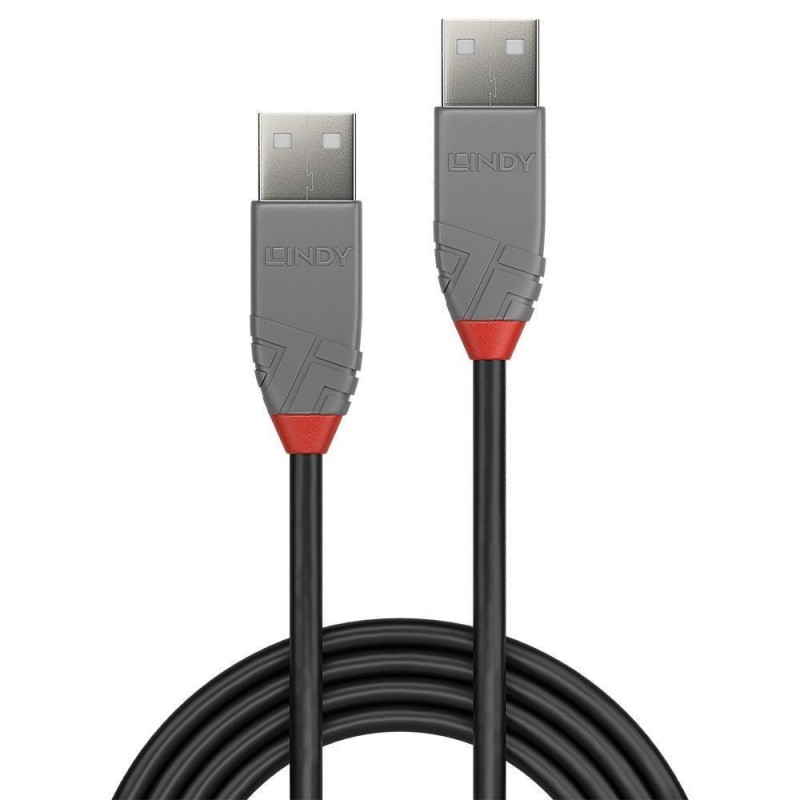 CABLE USB2 A-A 2M/ANTHRA 36693 LINDY