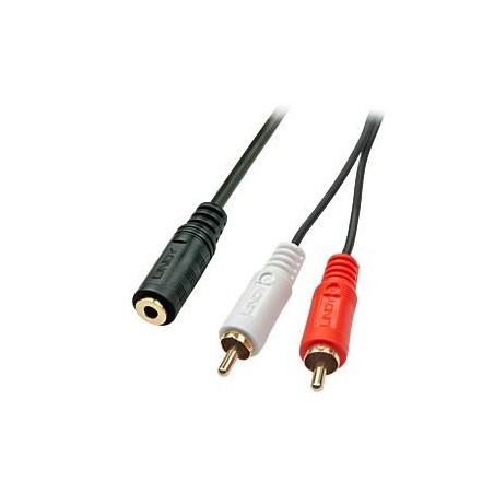 CABLE ADAPTER AUDIO/VIDEO/0.25M 35677 LINDY