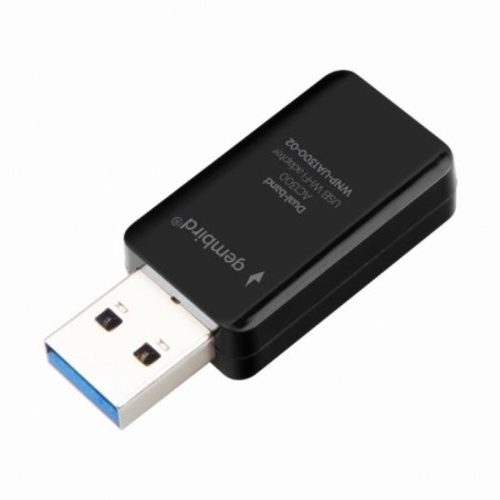 WRL ADAPTER 1300MBPS USB/DUALBAND WNP-UA1300-02 GEMBIRD