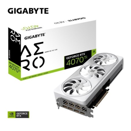 Graphics Card|GIGABYTE|NVIDIA GeForce RTX 4070 Ti|12 GB|GDDR6X|192 bit|PCIE 4.0 16x|GPU 2640 MHz|1xHDMI|3xDisplayPort|GV-N407TAE