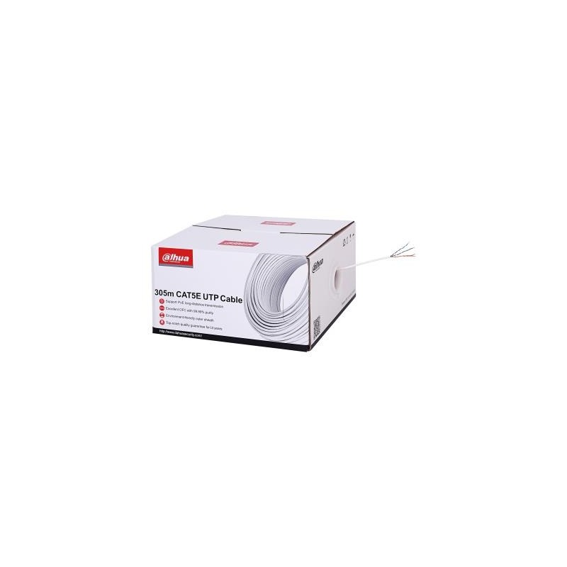 CABLE CAT5E UTP 305M WHITE/PFM920I-5EU-C DAHUA