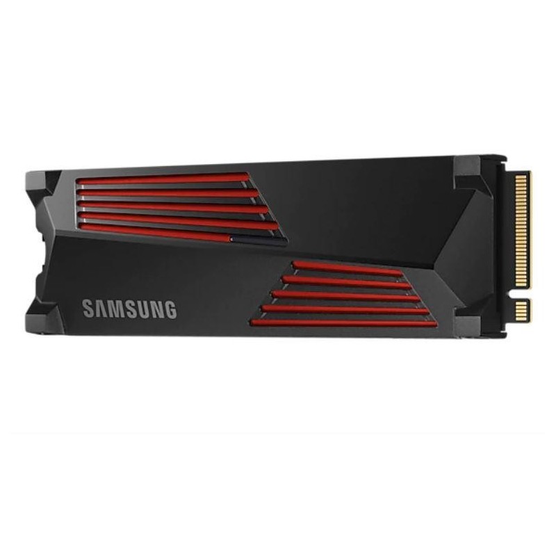 SSD|SAMSUNG|990 PRO with Heatsink|1TB|M.2|PCIE|NVMe|MLC|Write speed 6900 MBytes/sec|Read speed 7450 MBytes/sec|2.3mm|TBW 600 TB|