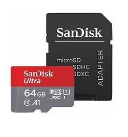 MEMORY MICRO SDXC 64GB UHS-I/W/A SDSQUAB-064G-GN6MA SANDISK