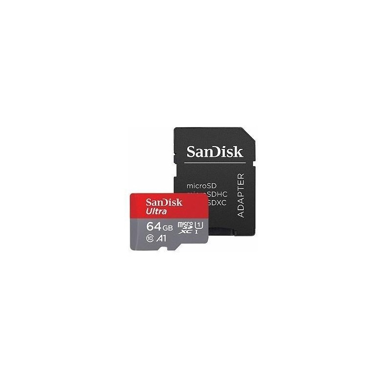 MEMORY MICRO SDXC 64GB UHS-I/W/A SDSQUAB-064G-GN6MA SANDISK