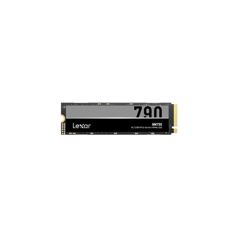 SSD|LEXAR|NM790|512GB|M.2|PCIe Gen4|NVMe|Write speed 4400 MBytes/sec|Read speed 7200 MBytes/sec|2.45mm|TBW 500 TB|MTBF 1500000 h