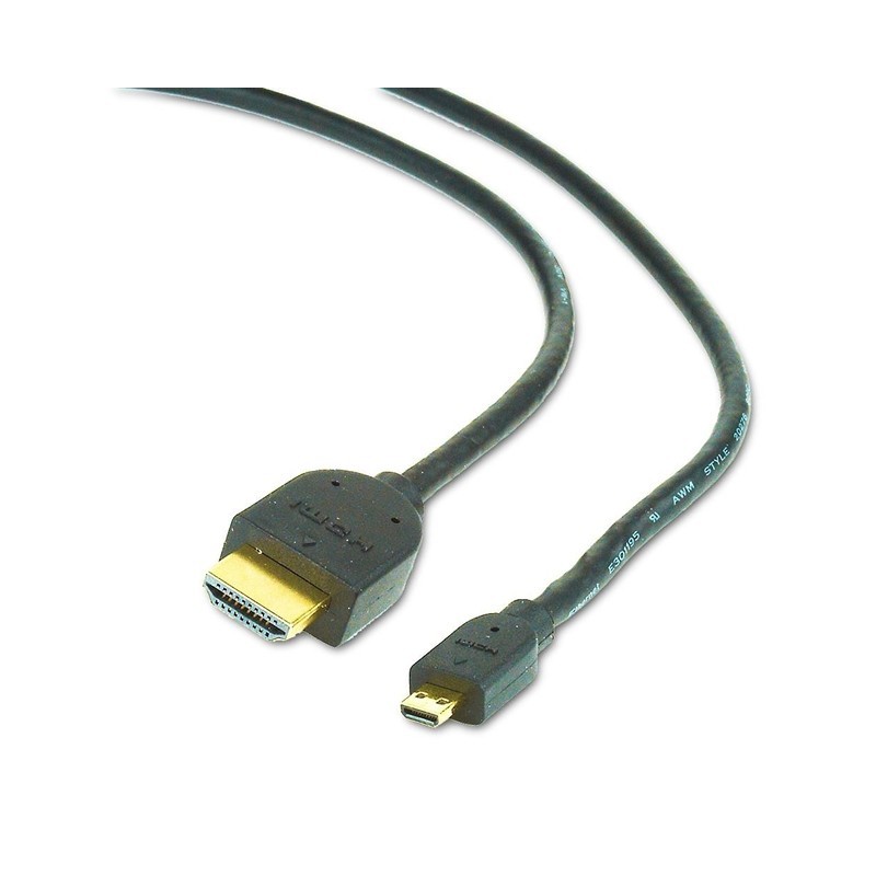 CABLE HDMI-MICRO HDMI 4.5M/V.2.0 BLK CC-HDMID-15 GEMBIRD