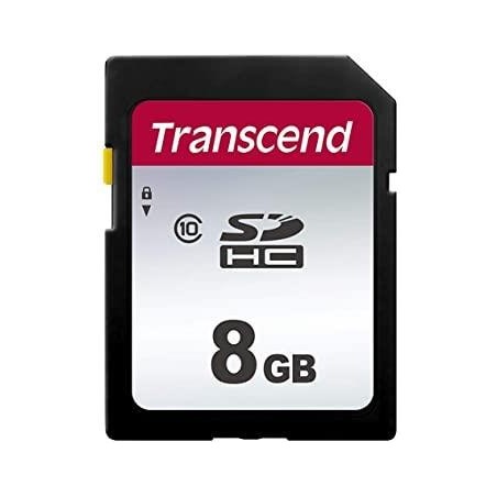 MEMORY SDHC 8GB C10/TS8GSDC300S TRANSCEND