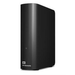 External HDD|WESTERN DIGITAL|Elements Desktop|8TB|USB 3.0|Black|WDBWLG0080HBK-EESN