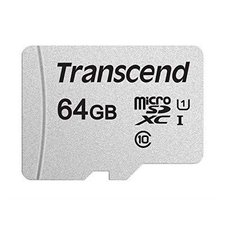 MEMORY MICRO SDXC 64GB/C10 TS64GUSD300S TRANSCEND