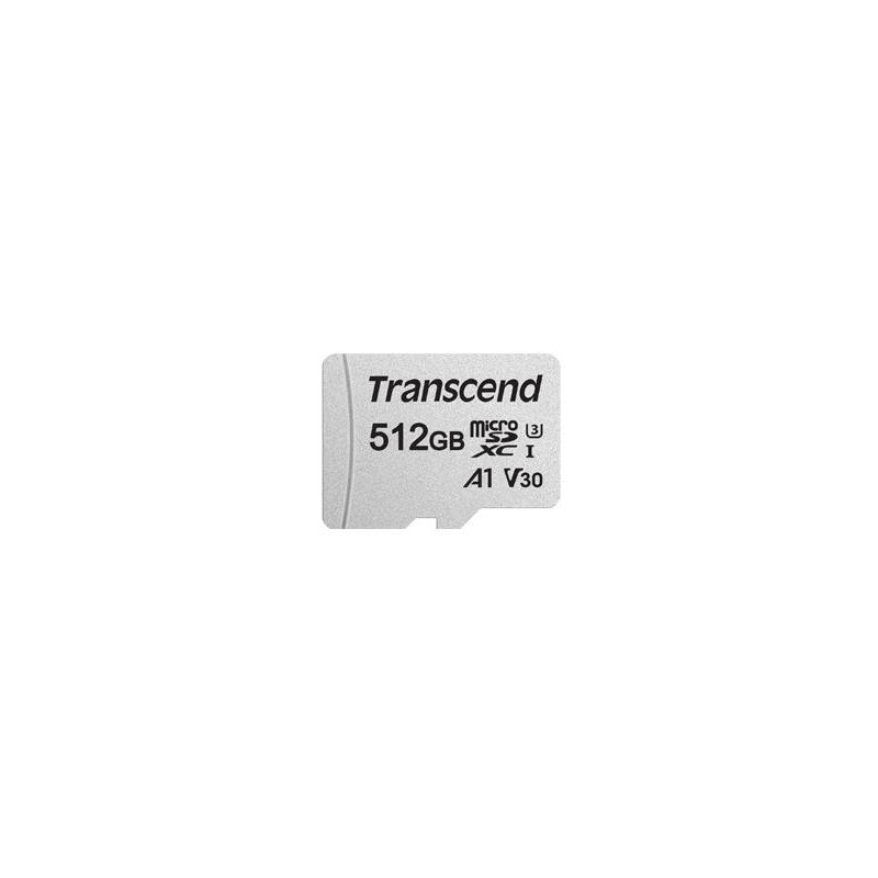 MEMORY MICRO SDXC 512GB W/A/TS512GUSD300S-A TRANSCEND