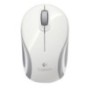 MOUSE USB OPTICAL WRL M187/WHITE 910-002735 LOGITECH