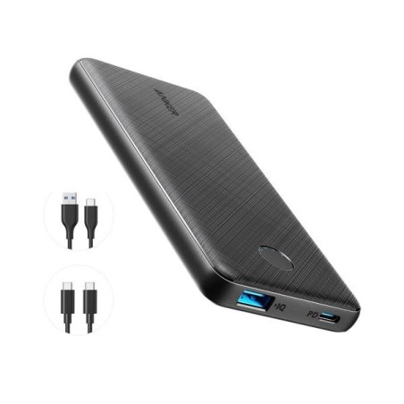 POWER BANK USB 10000MAH BLACK/POWERCORE SLIM A1247G11 ANKER