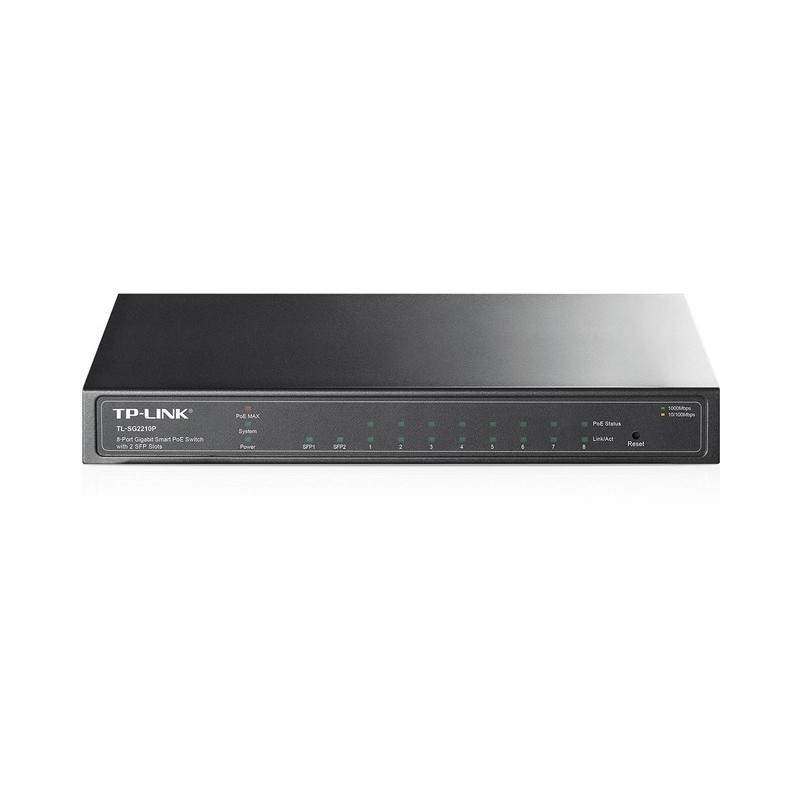 NET SWITCH 8PORT 1000M 2 SFP/TL-SG2210P TP-LINK