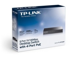 NET SWITCH 8PORT 10/100M POE/TL-SF1008P TP-LINK