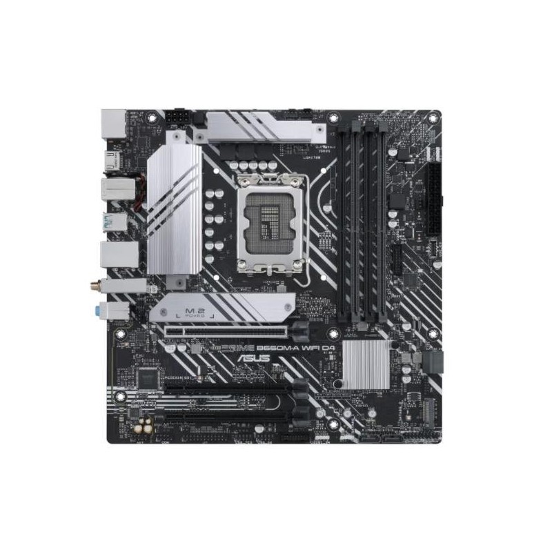 Mainboard|ASUS|Intel B660|LGA1700|MicroATX|Memory DDR4|Memory slots 4|1xPCI-Express 3.0 1x|1xPCI-Express 3.0 4x|1xPCI-Express 4.