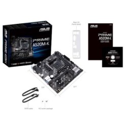 Mainboard|ASUS|AMD A520|SAM4|MicroATX|2xPCI-Express 3.0 1x|1xPCI-Express 3.0 16x|1xM.2|Memory DDR4|Memory slots 2|1x15pin D-sub|