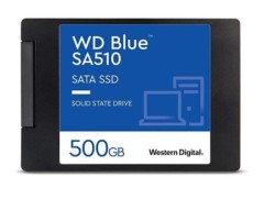 SSD|WESTERN DIGITAL|Blue SA510|500GB|SATA 3.0|Write speed 510 MBytes/sec|Read speed 560 MBytes/sec|2,5"|TBW 200 TB|MTBF 1750000