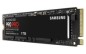 SSD|SAMSUNG|990 PRO|1TB|M.2|PCIE|NVMe|MLC|Write speed 6900 MBytes/sec|Read speed 7450 MBytes/sec|2.3mm|TBW 600 TB|MTBF 1500000 h