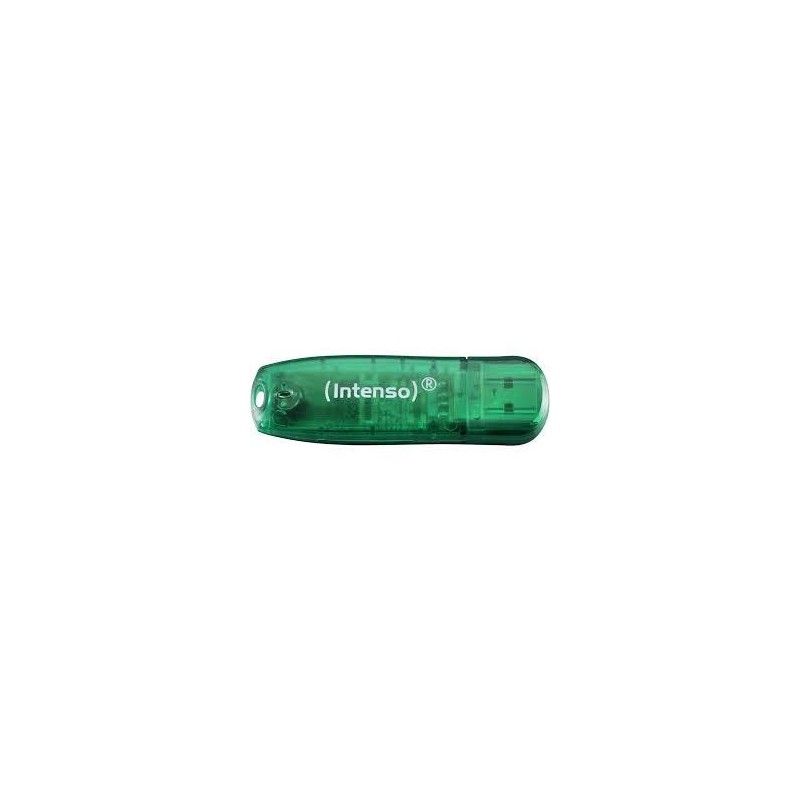 MEMORY DRIVE FLASH USB2 8GB/GREEN 3502460 INTENSO