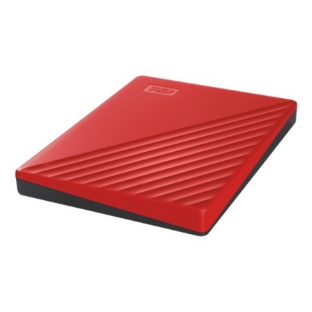 External HDD|WESTERN DIGITAL|My Passport|2TB|USB 2.0|USB 3.0|USB 3.2|Colour Red|WDBYVG0020BRD-WESN