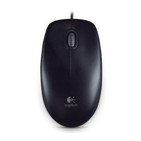 MOUSE USB OPTICAL B100/BLACK OEM 910-003357 LOGITECH