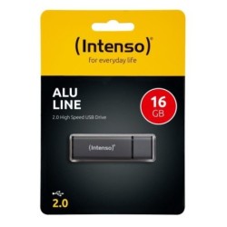 MEMORY DRIVE FLASH USB2 16GB/ANTHRACITE 3521471 INTENSO