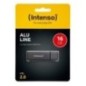 MEMORY DRIVE FLASH USB2 16GB/ANTHRACITE 3521471 INTENSO