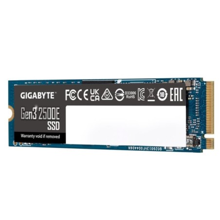 SSD|GIGABYTE|Gen3 2500E|1TB|M.2|PCIE|NVMe|Write speed 1800 MBytes/sec|Read speed 2400 MBytes/sec|2.3mm|MTBF 1500000 hours|G325E1