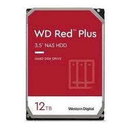 HDD|WESTERN DIGITAL|Red Plus|12TB|SATA 3.0|256 MB|7200 rpm|3,5"|WD120EFBX