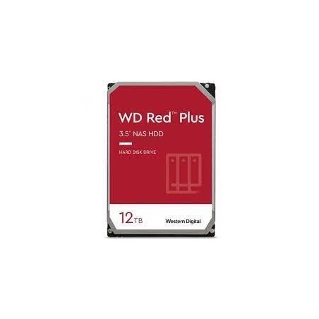 HDD|WESTERN DIGITAL|Red Plus|12TB|SATA 3.0|256 MB|7200 rpm|3,5"|WD120EFBX