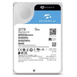 HDD|SEAGATE|SkyHawk AI|20TB|SATA 3.0|256 MB|7200 rpm|Discs/Heads 10/20|3,5"|ST20000VE002