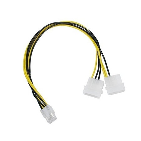 CABLE POWER ADAPTER 6PIN/2MOLEX CC-PSU-6 GEMBIRD