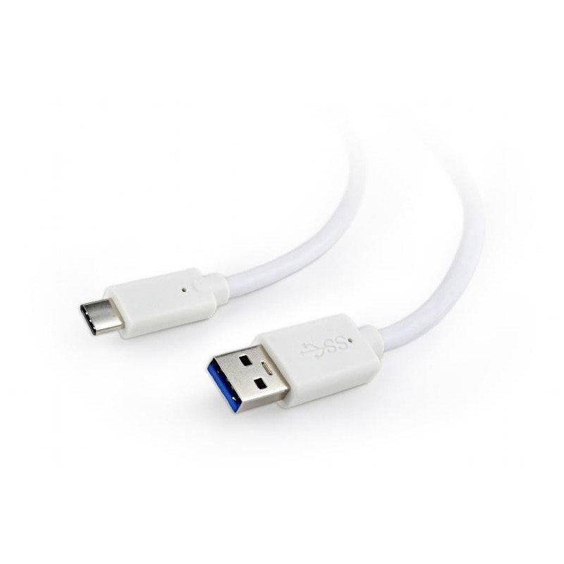 CABLE USB-C TO USB3 0.1M WHITE/CCP-USB3-AMCM-W-0.1M GEMBIRD