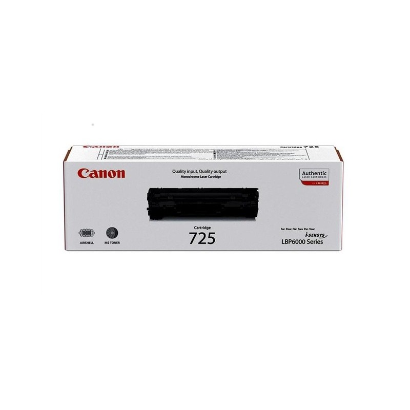 TONER BLACK CRG-725/3484B002 CANON